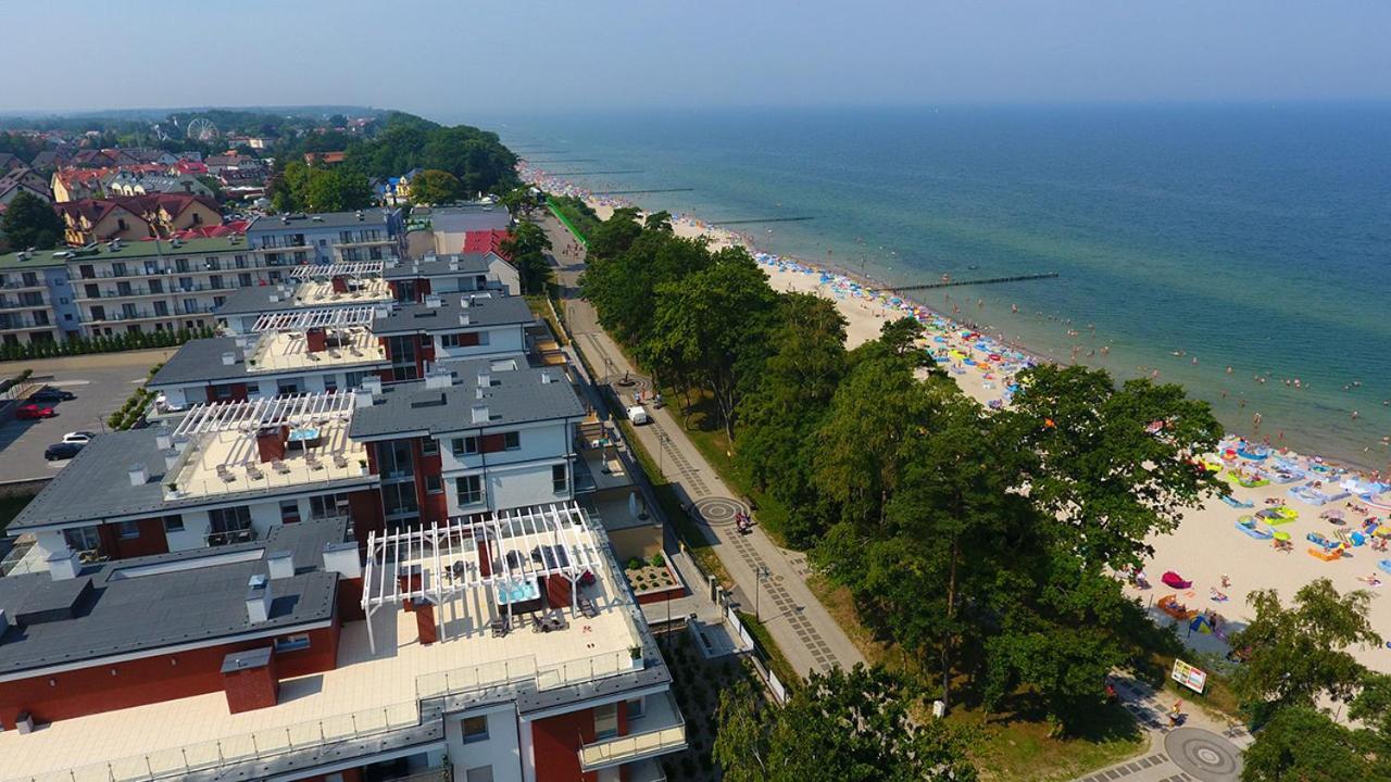 Miodowy Apartament Z Duzym Tarasem W Rewalu, Blisko Morza Ngoại thất bức ảnh
